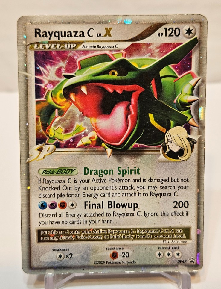Rayquaza C LV. X DP47 Ultra Rare Diamond & Pearl Promo Pokemon 1693