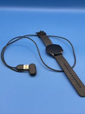 Amazfit GTR 3 Pro Aluminum Case 46mm Smart Watch w/ Black Strap (A2040) *READ*
