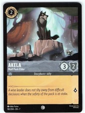 Akela - Wolf Pack Elder 182/204 Archazia's Island Lorcana NM