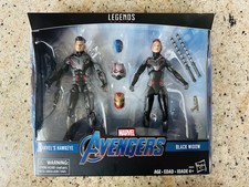 Marvel Legends Series Avengers Endgame Hawkeye & Black Widow Figures 2 Pack