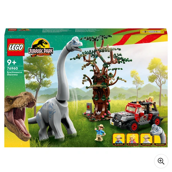LEGO Jurassic Park 76960 Brachiosaurus Discovery Dino Jurassic World Set