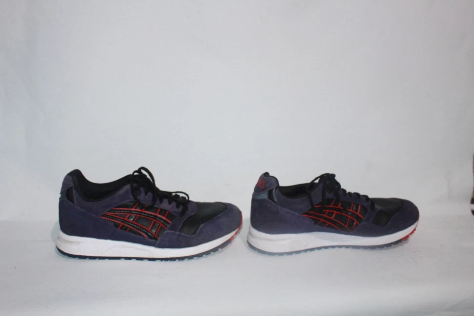 Asics Gel Saga Herren Sneaker 4,5 Lila Wildleder - Bild 4 von 4