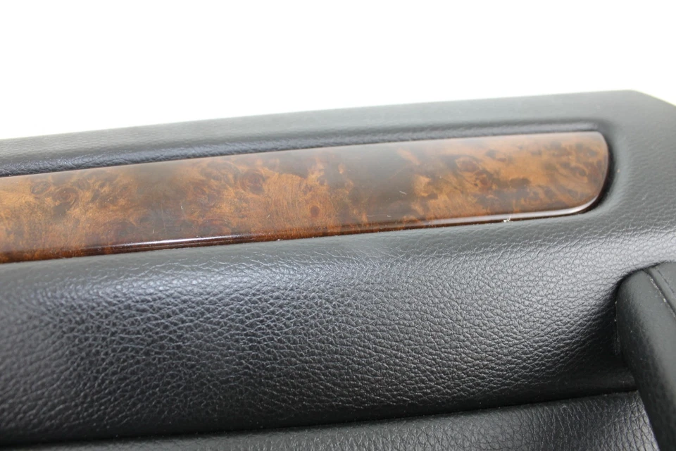 2008-2010 BMW 535I E60 REAR LEFT DRIVER SIDE DOOR PANEL TRIM COVER BLACK OEM - Image 4 of 4