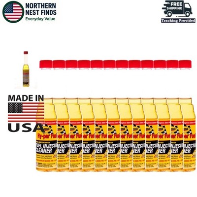 Rislone Hy-per Fuel Cleaner Concentrate - 12 Pack to Smooth Idle & Enhance Power