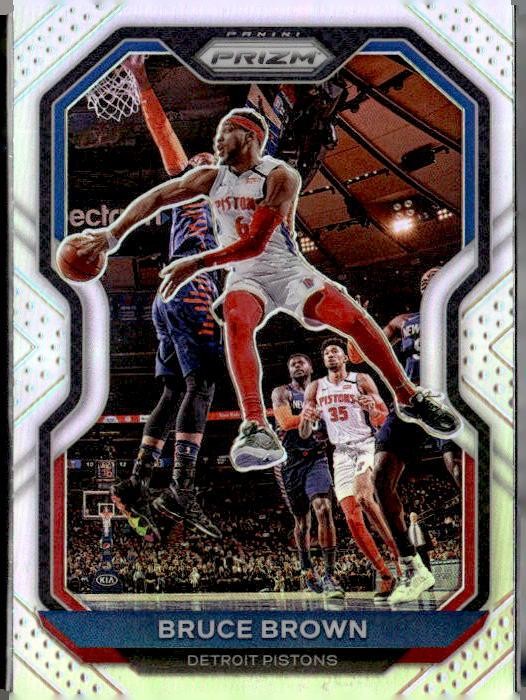 2020-21 Panini Prizm #239 Bruce Brown Silver Prizms