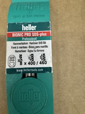 Heller Bionic Pro SDS plus Hammerbohrer 8 mm x 460 mm 2 schneidig  Neu !