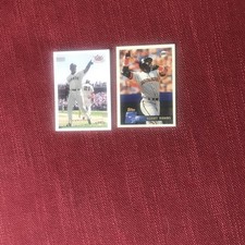 2 Barry Bonds Cards: 1996 Topps #300- 2000 Fleer Triple Crown #95  SF Giants