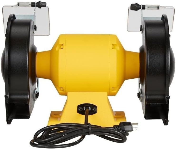 DEWALT DW758 8-Inch Bench Grinder, 3/4 HP, 3600 RPM Cast Iron Industrial