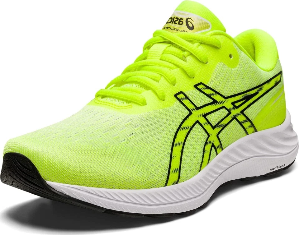 Zapatos para correr ASICS Gel-Excite 9 para mujer, 10,5 EE. UU., amarillo/negro de seguridad-COLOR RARO Foto 4 de 4