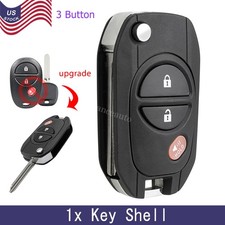 Upgraded For 2005 - 2010 Toyota Tacoma Remote Key Fob Shell 3 Button Gq43vt20t Upgraded For 2005 - 2010 Toyota Tacoma Remote Key Fob Shell 3 Button Gq43vt20t