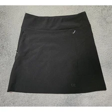 Cutter & Buck Women's DryTec 50+ UPF Skort Small Black Golf Tennis EUC