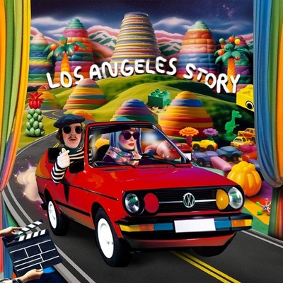 Paul Cherry & Kate Bollinger Los Angeles Story (Vinyl) 12'' EP Coloured Vinyl