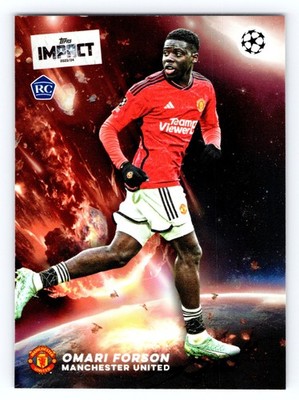 2023-24 TOPPS Impact UCL Omari Forson (Manchester United)