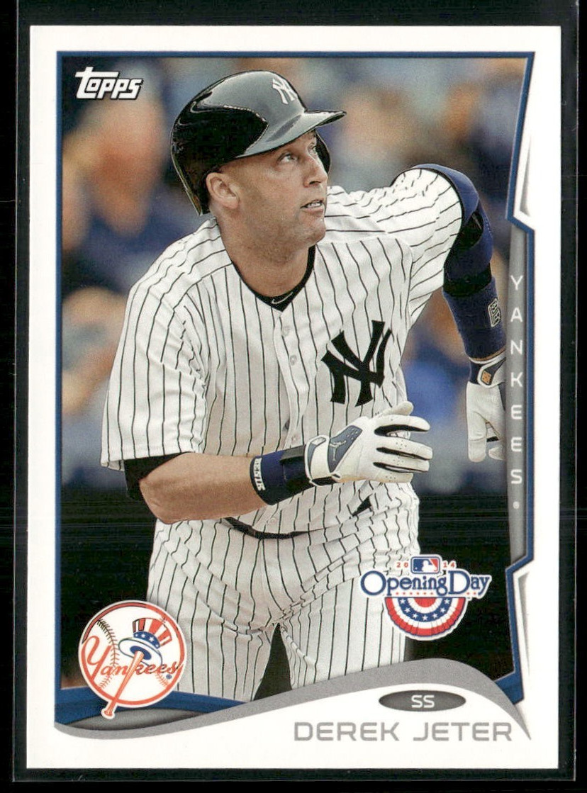 Derek Jeter 2014 Topps Opening Day #220 Yankees HOF