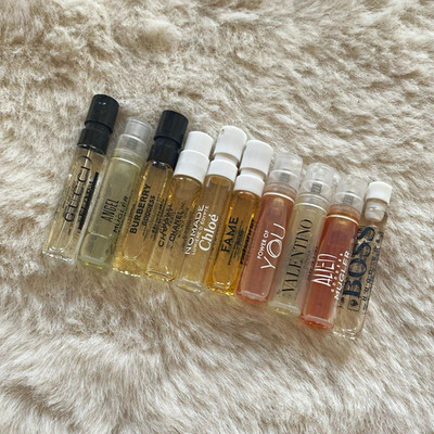 Luxus Parfum- Proben mini Mugler Alien, Burberry, Valentino, Boss, Gucci, Chloe