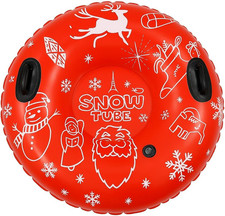 Slittino Gonfiabile Da Neve per Bambini E Adulti, Slitta Da Neve Tubo Di Neve An