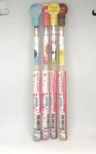 Smencils HB #2 Scented Pencils Blue Berry, Choco Late, Marsh Mallow, Donut Set 4