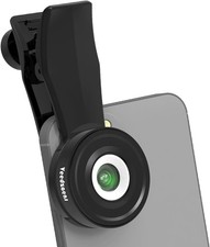 Mini Pocket Microscope Lens 45 x LED Clip for iPhone Android Universal Phone