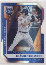 2021 Panini Elite Extra Edition Aspirations Die-Cut 41/83 Branden Boissiere 0lt3