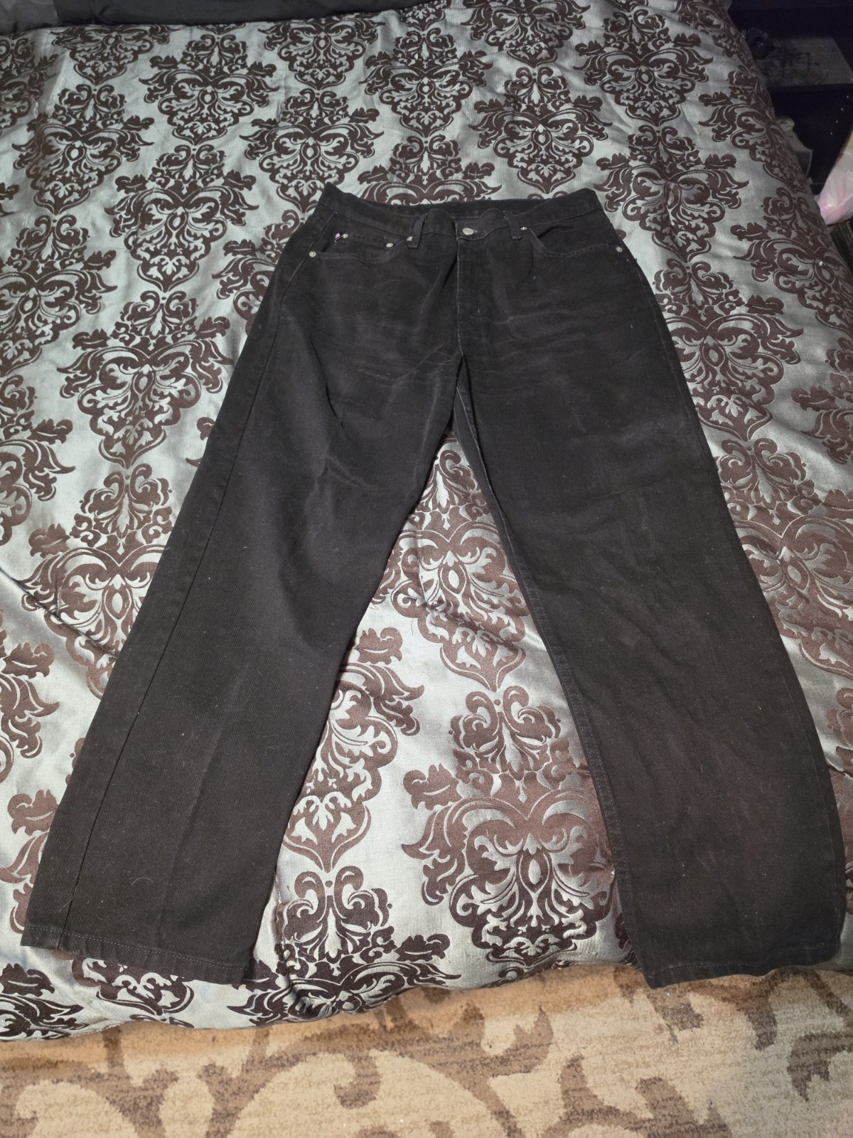 Vintage Polo Jeans Co. Ralph Lauren Women’s High Waisted Black Jeans Size 16