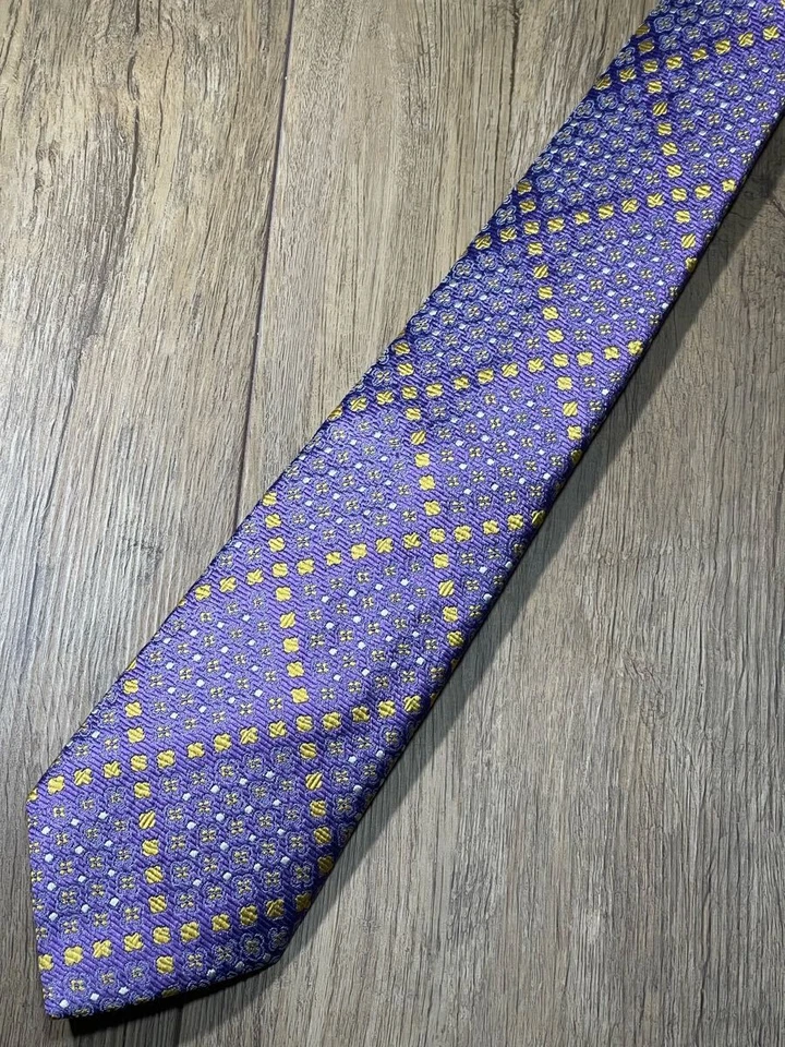 Corbata corbata de lujo DUCHAMP London DL para hombre unisex TODA SEDA 100 preciosa D17 Foto 2 de 3