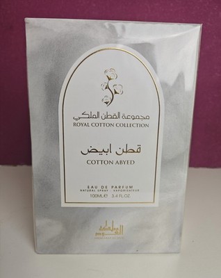 Khadlaj Cotton Abyed EdP 100ml Unisex   NEU & OVP   Frisch, pudrig, sauber