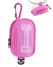 Dog Poop Bag Holder for Various Leashes,Hands Free Dog Bags Holder with Hook ...