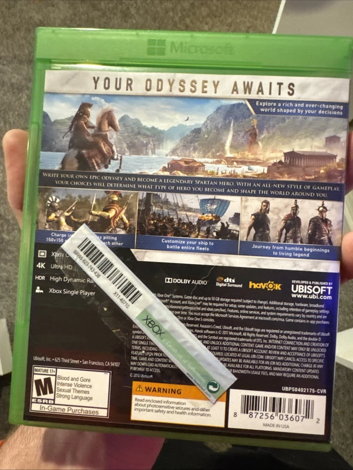 Assassin's Creed Odyssey Standard Edition Xbox One 2018 - Image 2 of 2