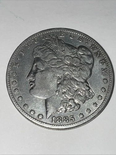 1885 O Morgan Silver Dollar Extremely Fine
