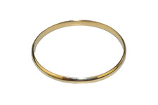 14K YELLOW GOLD ROUND BABY BANGLE BRACELET OPENS