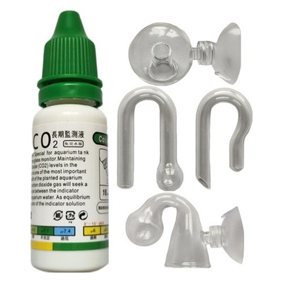 CO2-Tropfenprüflösung 15 ml für bepflanzte Aquarien, organisches Bio-Co2