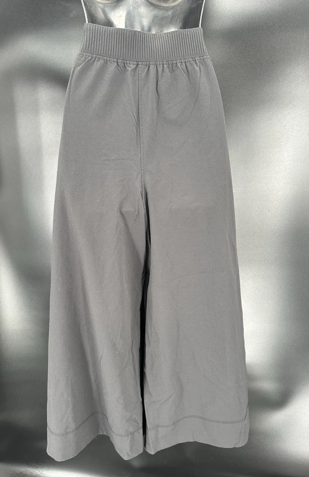 Lululemon Pants Women's XL Black Scuba Wide Leg Gym Yoga Cotton - Image 3 of 4