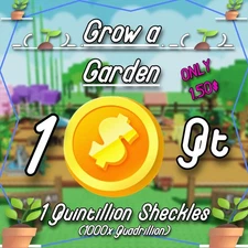 1 Quintillion(1000x Quadrillion) Sheckles Grow A Garden | Roblox