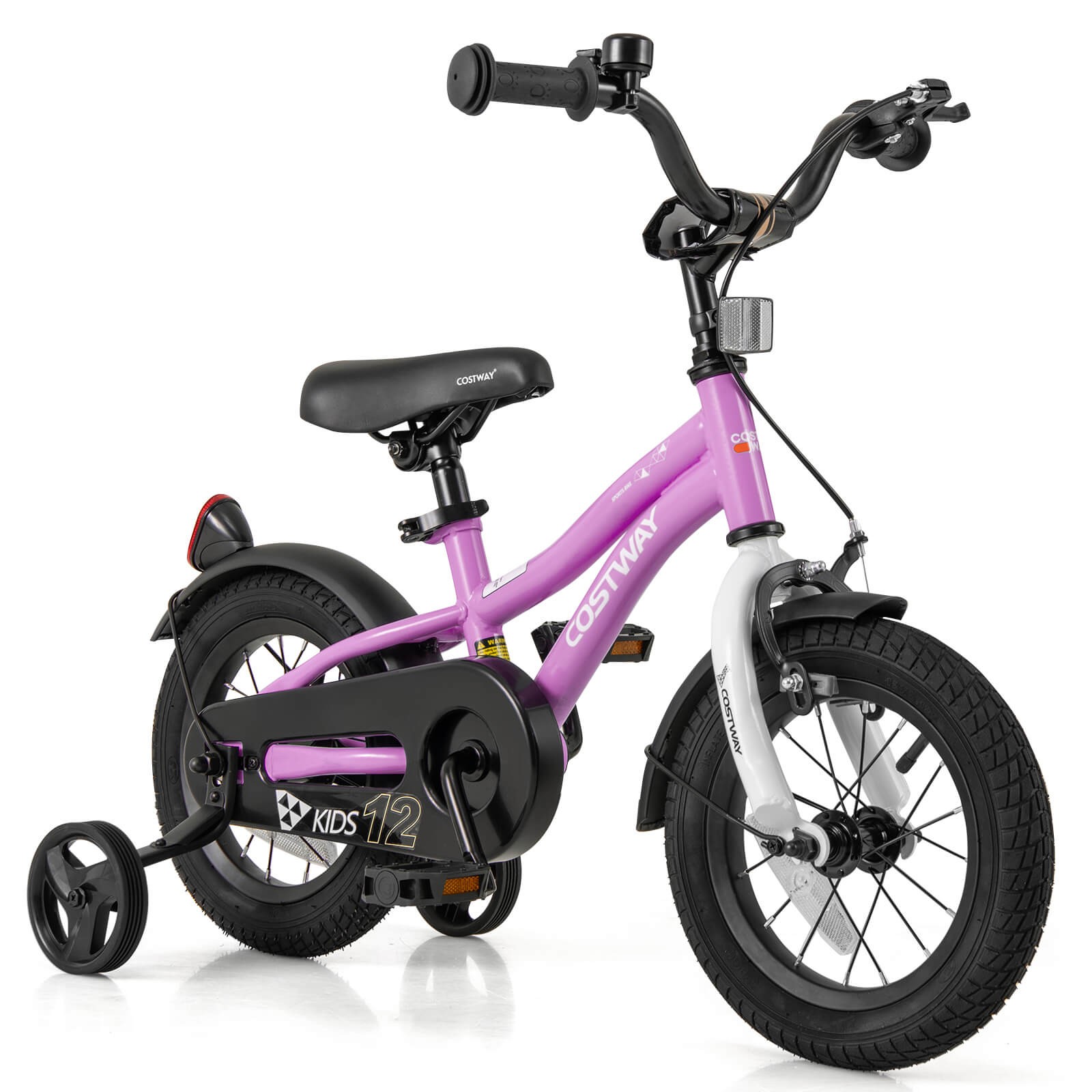Kids Bike for 3-4 Years Old Boys & Girls w/Adjustable Seat Handbrake Reflectors