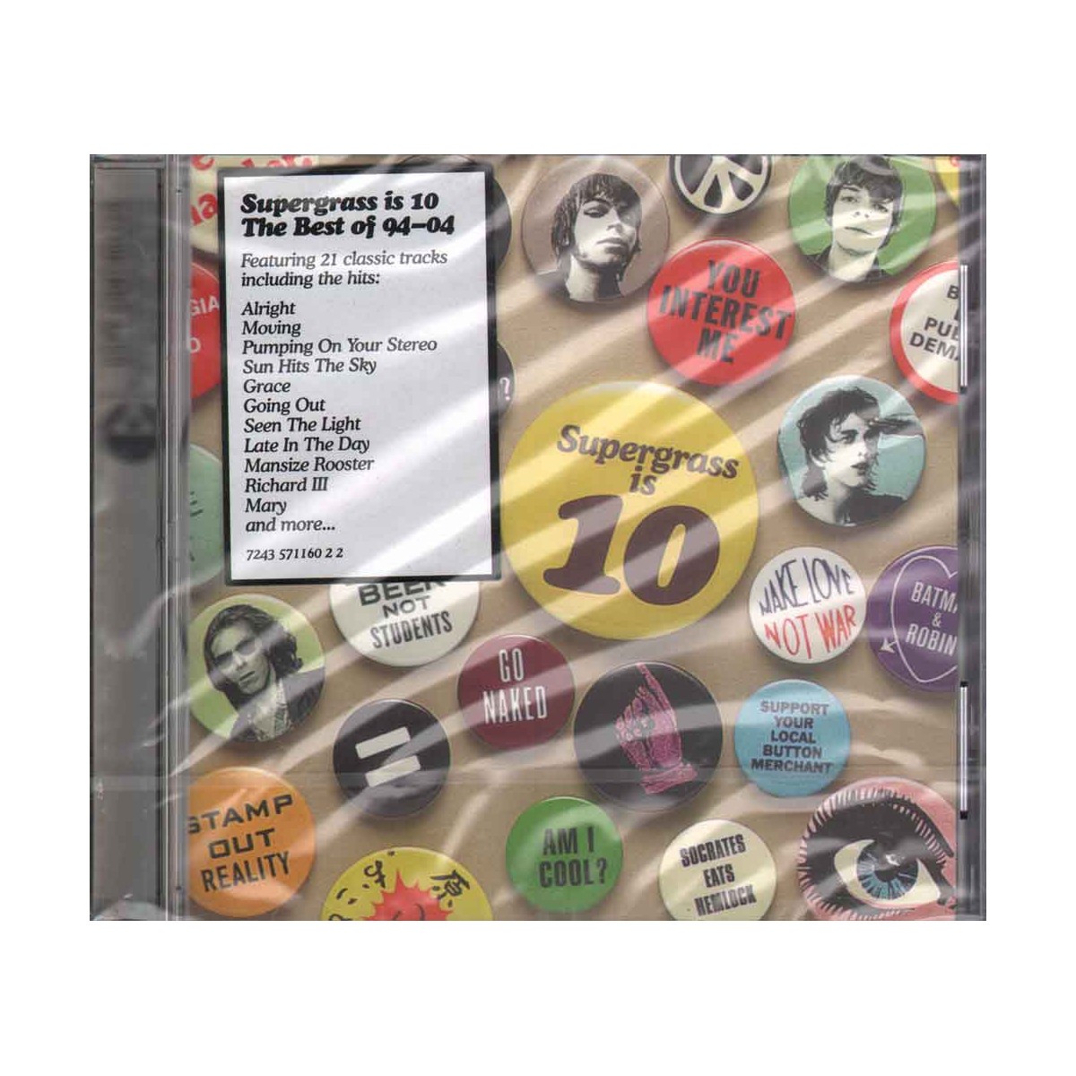 Supergrass CD Supergrass Is 10 The Best Of 94-04 / Parlophone Sealed