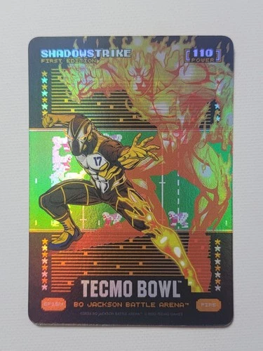 2026 Bo Jackson Tecmo Bowl Battlefoil - Shadowstrike Davante Adams - Fire BF154