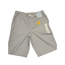 Uniform Shorts Husky extra large size 16 Sz XL Gray Boys elastic waist NEW Jack