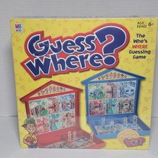 Guess Where? Game from Makers of Guess Who? Milton Bradley