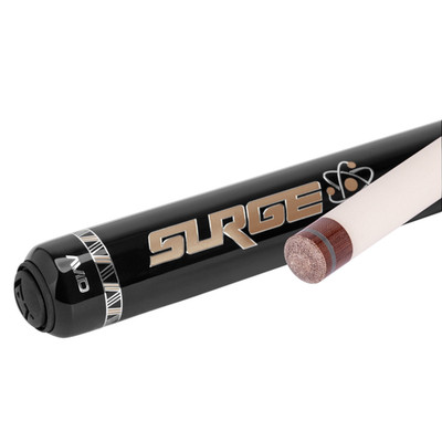 Cuetec AVID Surge Black / Gold Jump 95-333 Two Piece Billiards Pool Cue Stick