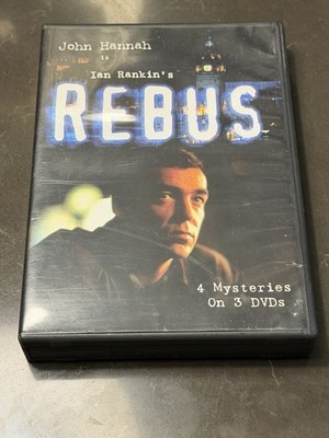 REBUS - John Hannah - 4 Mysteries on 3 Discs DVD