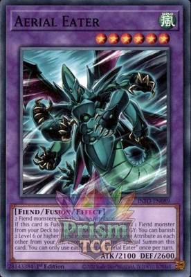1st Ed Aerial Eater INFO-DE089 Yugioh