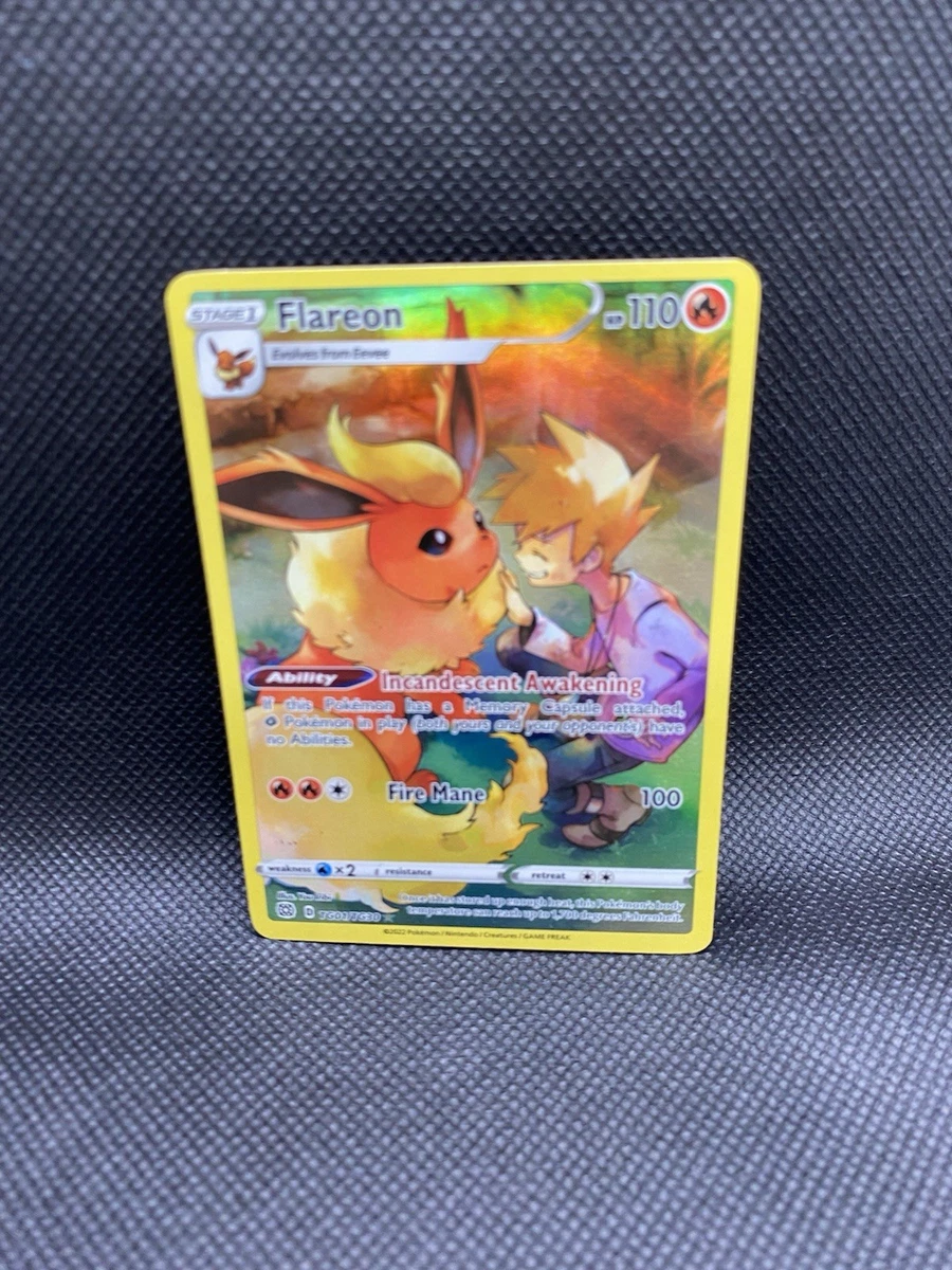 Flareon Pokémon TCG Professional Sports Authenticator (PSA Flareon Pokémon TCG Professional Sports Authenticator (PSA