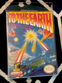 To The Earth NES SELLADO DE F&Aacute;BRICA COMO NUEVO, COSTURA H, &iexcl;LISTO PARA WATA! Juego Nintendo