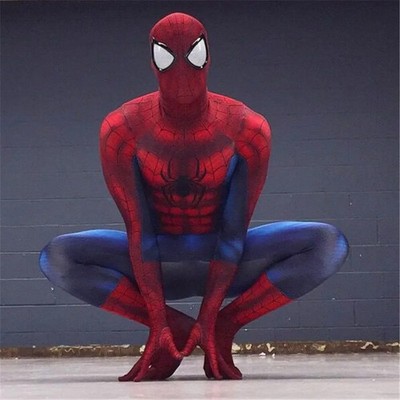 The Amazing Man Superhero Costume 3D Printing Spider Cosplay Zentai Bodysuit Hal
