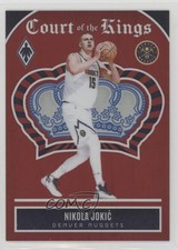 2023-24 Panini Phoenix Court of the Kings Red 101/125 Nikola Jokic Jokić #8 0ad