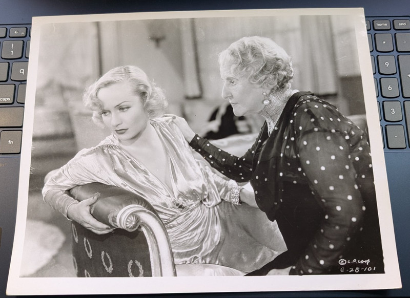 1934 8x10 Movie Glossy-"LADY BY CHOICE" CAROLE LOMBARD/MAE ROBSON-Original