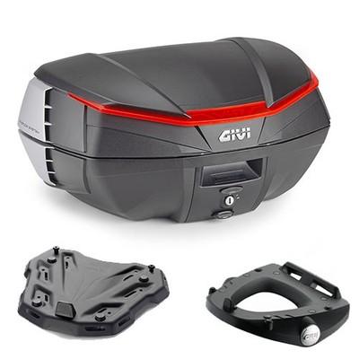 V49N Case Kit [Givi] + Sym Maxsym 500 Plate 2023 2024