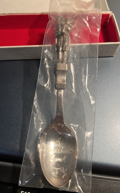Vintage A Christmas Carol Collectable Spoon.
