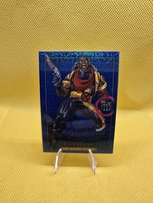 Bishop 2024 Skybox Marvel Masterpieces '92 Platinum #6 Blue Traxx