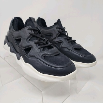 Ecco Running Shoes Womens 9 Black Elo Athletic Streetwear Comfort Sneakers